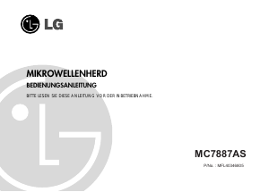Bedienungsanleitung LG MC-7887AS Mikrowelle