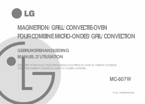 Handleiding LG MC-807WRT Magnetron