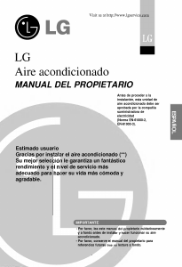 Manual de uso LG AS-W096FGG0 Aire acondicionado
