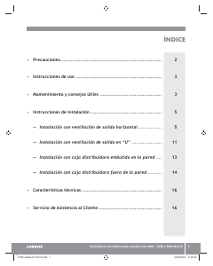 Manual de uso Longvie EBA2S Calefactor