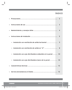 Manual de uso Longvie EBA2T Calefactor