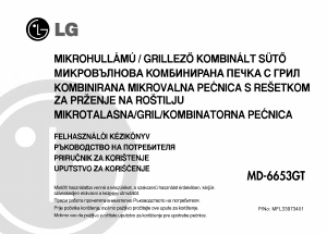 Használati útmutató LG MD-6653GT Mikrohullámú sütő