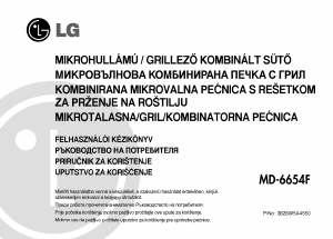 Használati útmutató LG MD-6654F Mikrohullámú sütő
