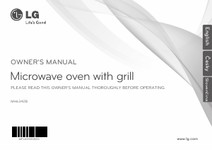 Manual LG MH6342BB Microwave