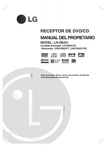 Εγχειρίδιο LG LH-D6231D Σύστημα οικιακού κινηματογράφου