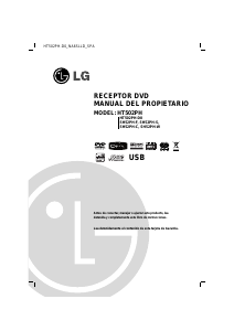 Manual de uso LG HT502PH-D0 Sistema de home cinema