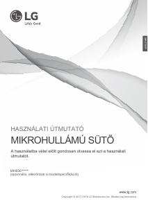 Használati útmutató LG MH6565CPST Mikrohullámú sütő