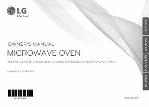 Manual LG MH6882BS Microwave