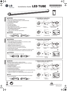 Manual LG T4B22BD5FEA Lamp