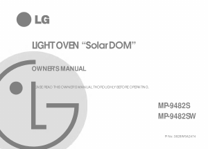 Manual LG MP-9482S Microwave