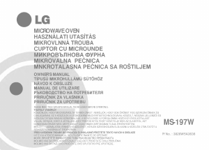 Manual LG MS-197W Cuptor cu microunde