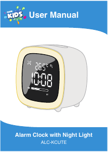 Manual Laser ALC-KCUTE-TU Alarm Clock