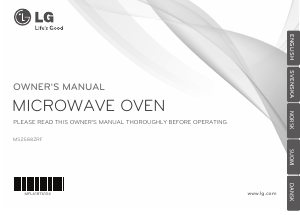 Manual LG MS-2588ZRF Microwave