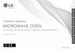 Handleiding LG MS2042U Magnetron