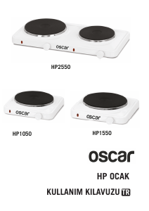 Kullanım kılavuzu Oscar HP1050 Ocak