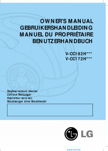 Bedienungsanleitung LG V-CC162HTQ Staubsauger