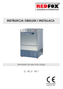 Instrukcja Redfox Q 82 Zmywarka