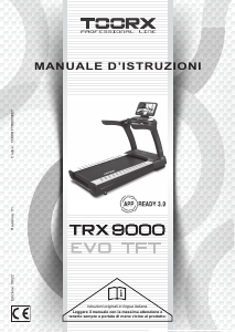 Manuale Toorx TRX 9000 EVO TFT Tapis roulant