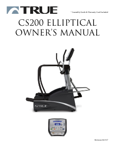 Manual True CS200 Cross Trainer