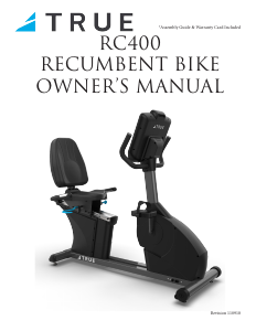 Manual True RC400 Exercise Bike