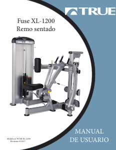 Manual de uso True Fure XL-1200 Máquina de ejercicios