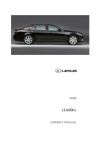 Manual Lexus LS 600h (2008)