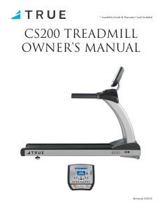 Manual True CS200 Treadmill