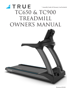Manual True TC650 Treadmill