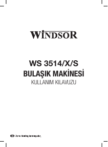 Kullanım kılavuzu Windsor WS3514S Bulaşık makinesi