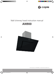 Manual Caple AN900 Cooker Hood