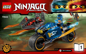 Kullanım kılavuzu Lego set 70622 Ninjago Çöl şimşeği