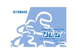 Bedienungsanleitung Yamaha BW50NG (2003) Roller