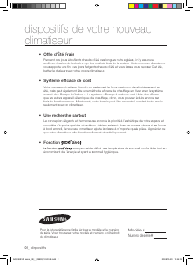 Mode d’emploi Samsung AQ09RGAN Climatiseur