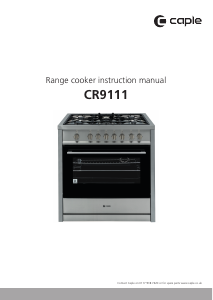 Manual Caple CR9111 Range