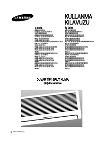 Kullanım kılavuzu Samsung AQ12A9ME Klima