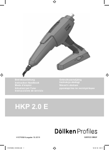 Manual de uso Döllken Profiles HKP 2.0 E Pistola para pegar