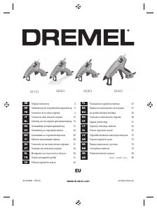 Käyttöohje Dremel 920 Kuumaliimapistooli