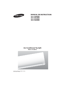 Manual Samsung AQ12MSBX Aer condiționat