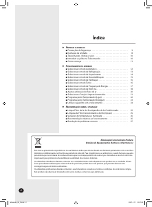 Manual Samsung AQ12MSBX Ar condicionado