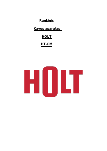 Vadovas Holt HT-CM-005 Kavos aparatas