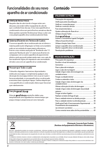 Manual Samsung AQ12TSBN Ar condicionado