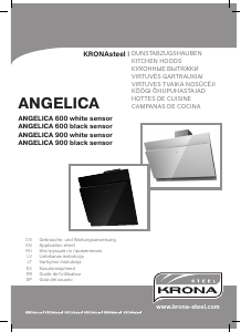 Manual Krona Angelica 900 Cooker Hood