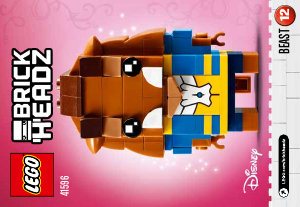 Mode d’emploi Lego set 41596 Brickheadz Beast