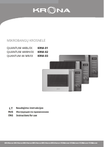Handleiding Krona KRM-01 Magnetron