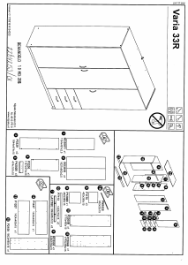 Mode d’emploi Leen Bakker Varia (171x146x50) Armoire