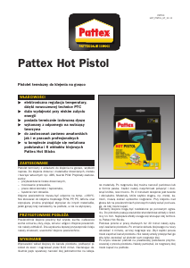 Instrukcja Pattex 9HPMHHPP1X Pistolet klejowy