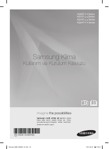 Kullanım kılavuzu Samsung AQ12TSMN Klima