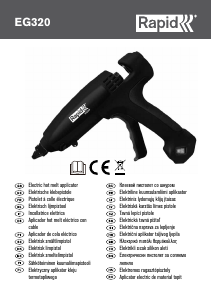 Manual Rapid EG320 Glue Gun