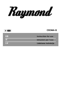 Manuale Raymond CBA34A+ SIL Frigorifero-congelatore