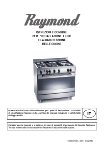 Manuale Raymond CGT9655 MX Cucina